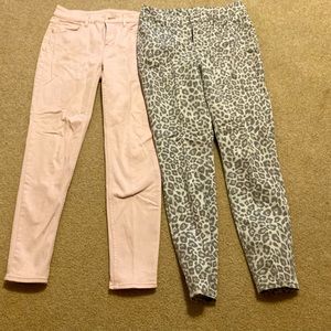 White House Black Market High Waisted Jeans Bundle of 2 satisfactory condition